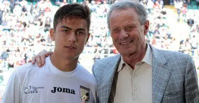 Zamparini: «Juventus, non gonfiare i muscoli di Dybala come hai fatto con Del Piero»