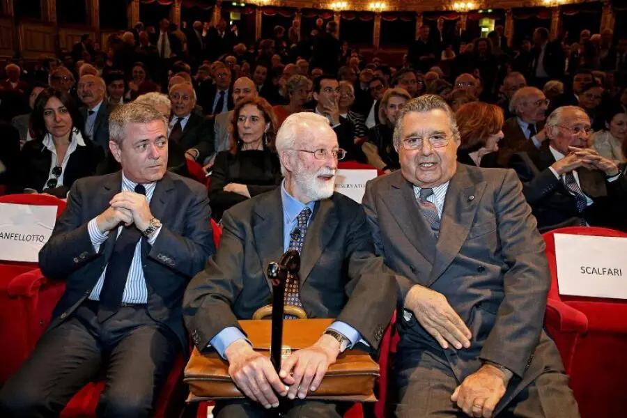 scalfari, mauro, de benedetti