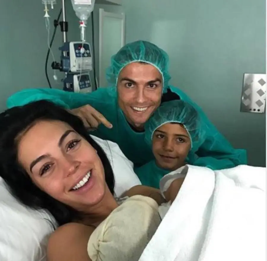 Cristiano Ronaldo di nuovo papà: è nata Alana Martina