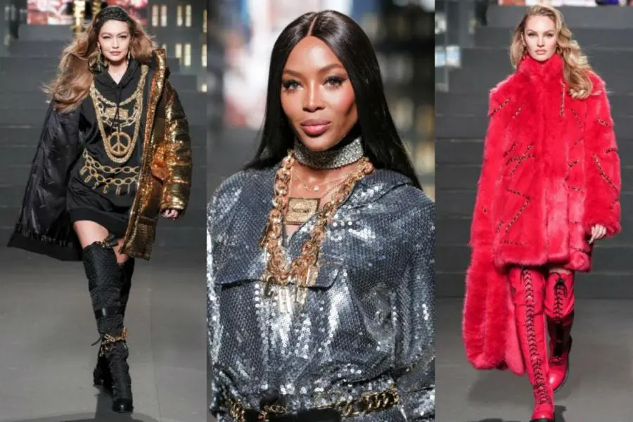 Naomi, Gigi e le altre: sfila Moschino x H&M