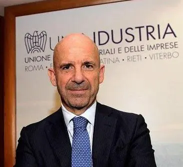 Angelo Camilli, investito della carica di presidente di Unindustria