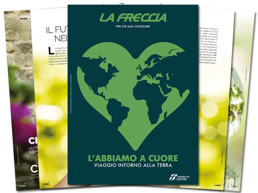 Fs Italiane, La Freccia di aprile celebra la “nostra” Terra