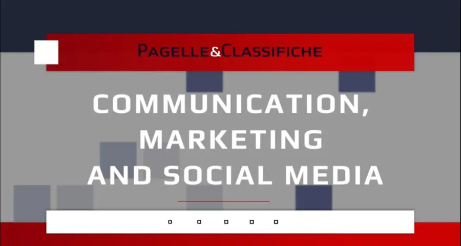 Video delle Pagelle e Classifiche de Communication, Marketing and Social Media