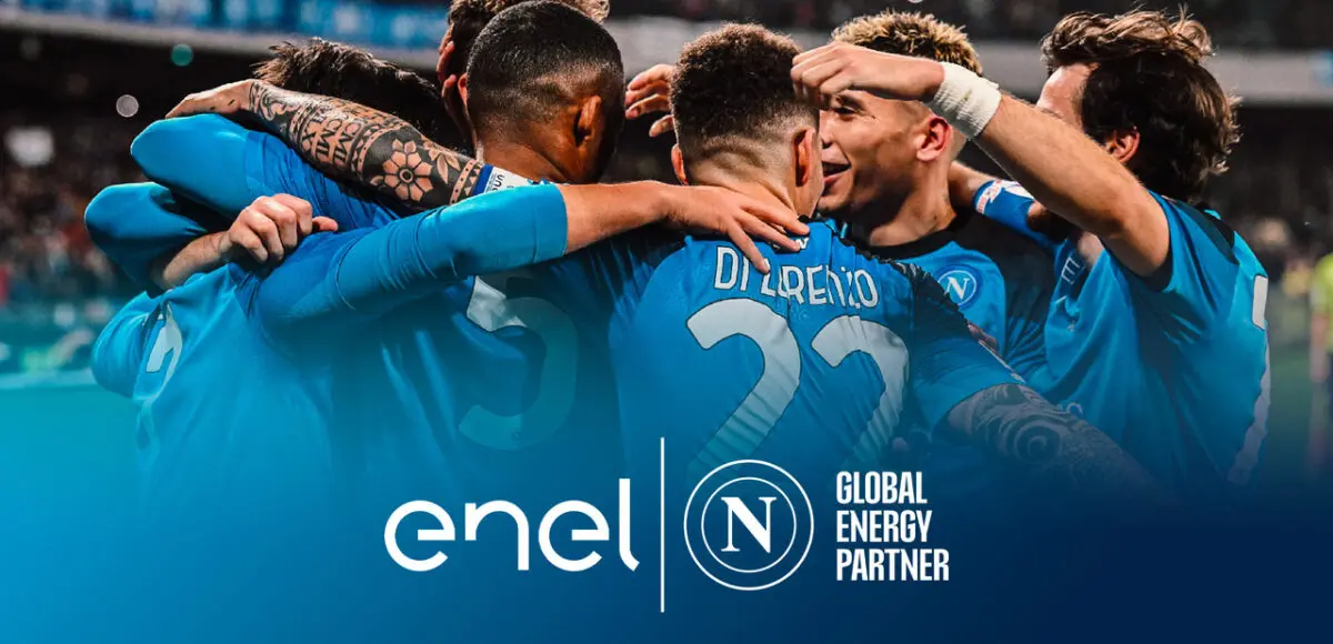 Enel al fianco della SSC Napoli, insieme per la sostenibilità energetica